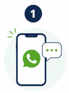 WhatsApp'tan Bize Yazın
